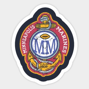 Minneapolis Marines Sticker